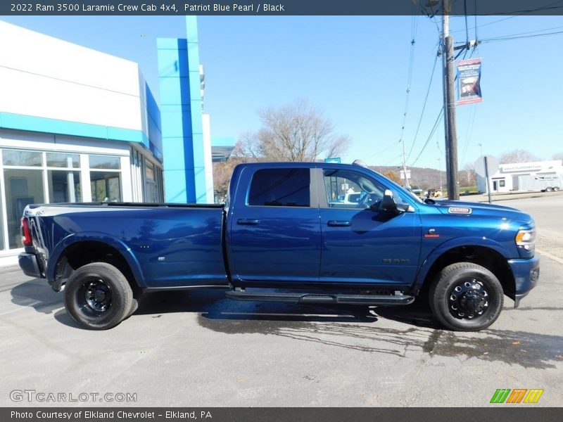 Patriot Blue Pearl / Black 2022 Ram 3500 Laramie Crew Cab 4x4