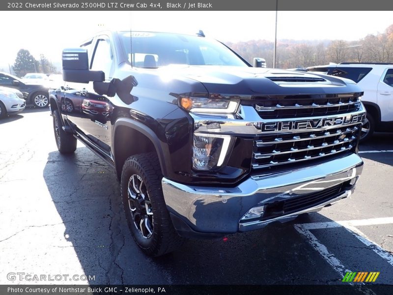Black / Jet Black 2022 Chevrolet Silverado 2500HD LTZ Crew Cab 4x4