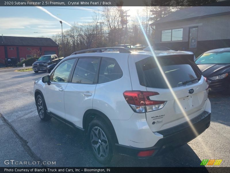 Crystal White Pearl / Black 2020 Subaru Forester 2.5i Premium