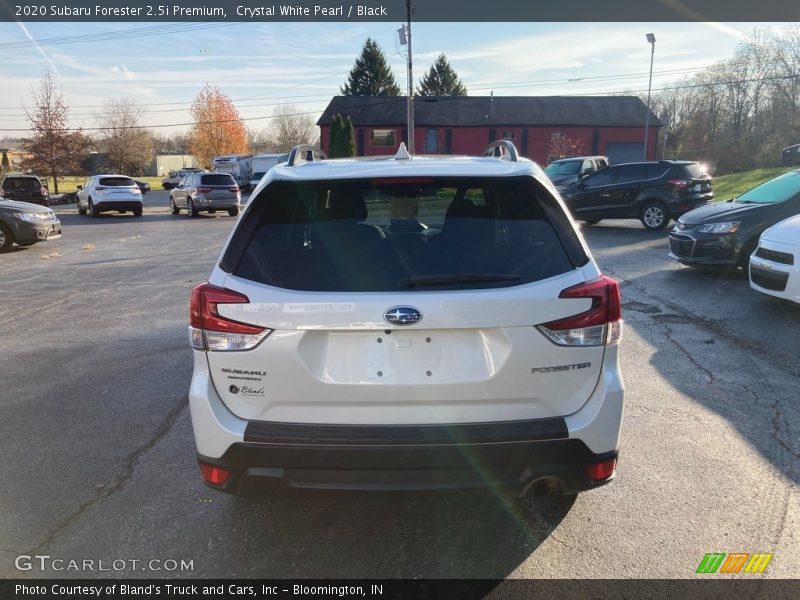 Crystal White Pearl / Black 2020 Subaru Forester 2.5i Premium