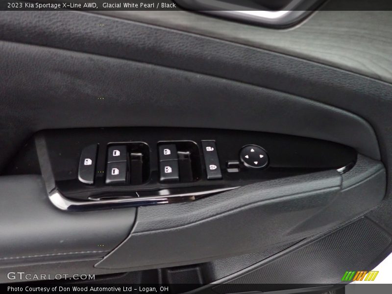 Glacial White Pearl / Black 2023 Kia Sportage X-Line AWD