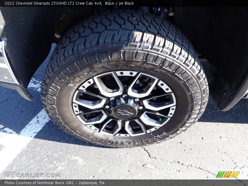 Black / Jet Black 2022 Chevrolet Silverado 2500HD LTZ Crew Cab 4x4