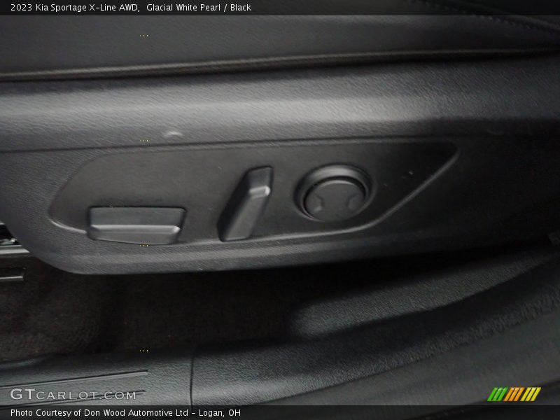 Glacial White Pearl / Black 2023 Kia Sportage X-Line AWD