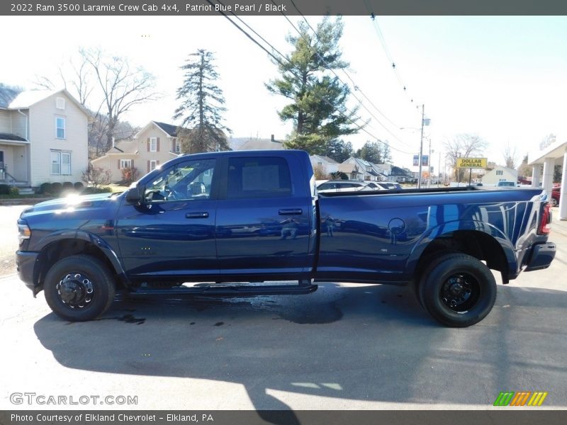 Patriot Blue Pearl / Black 2022 Ram 3500 Laramie Crew Cab 4x4