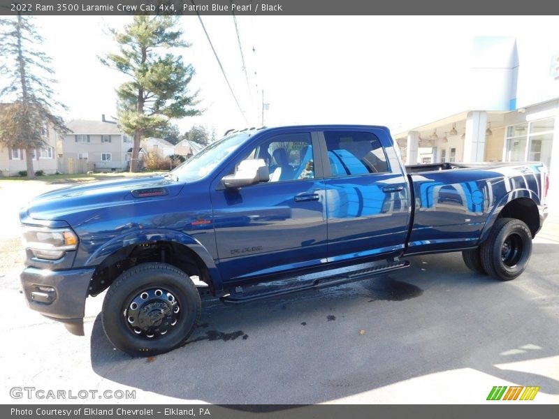 Patriot Blue Pearl / Black 2022 Ram 3500 Laramie Crew Cab 4x4