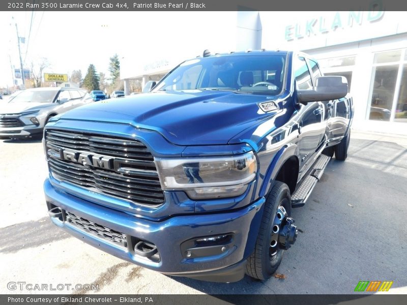 Patriot Blue Pearl / Black 2022 Ram 3500 Laramie Crew Cab 4x4