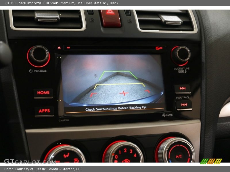 Ice Silver Metallic / Black 2016 Subaru Impreza 2.0i Sport Premium