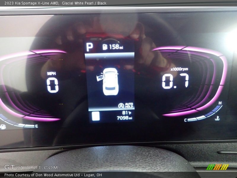Glacial White Pearl / Black 2023 Kia Sportage X-Line AWD