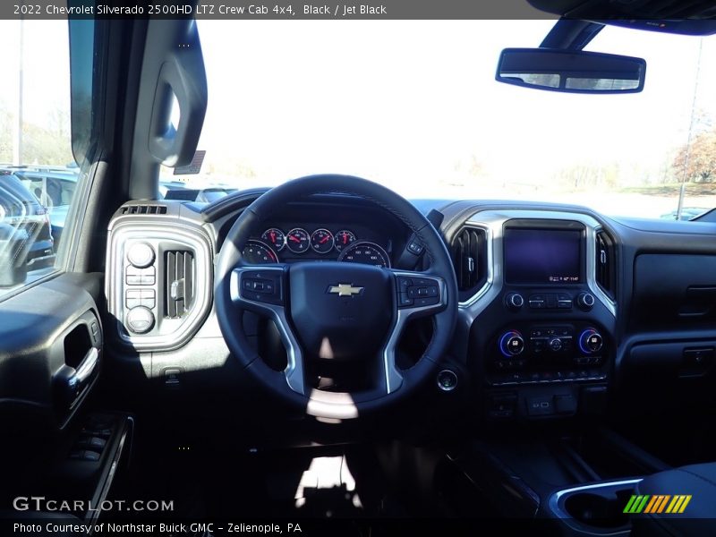 Black / Jet Black 2022 Chevrolet Silverado 2500HD LTZ Crew Cab 4x4