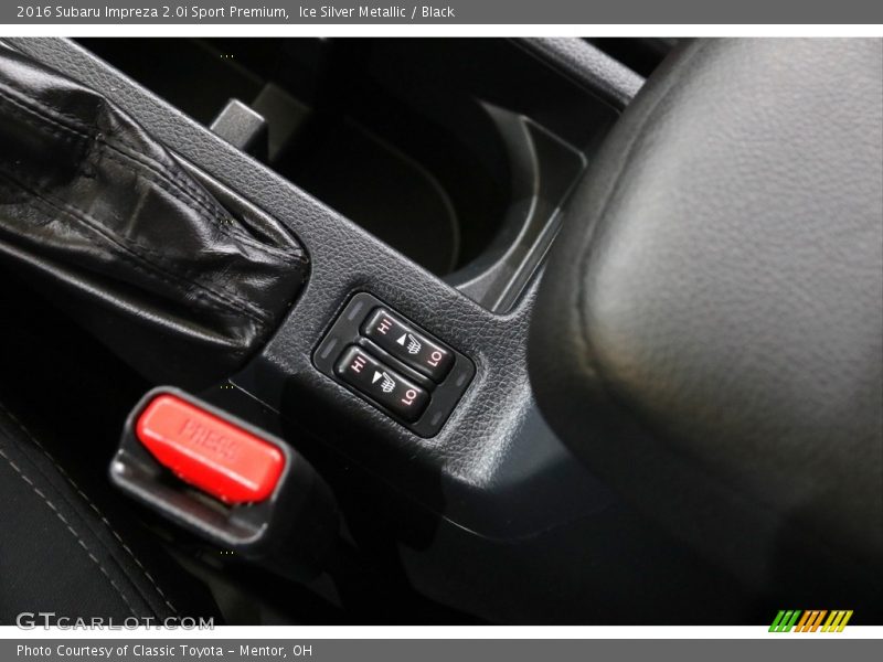 Ice Silver Metallic / Black 2016 Subaru Impreza 2.0i Sport Premium