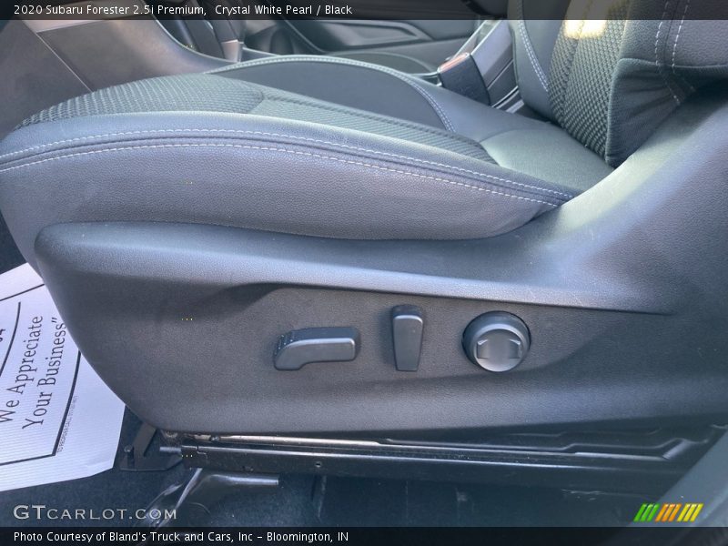 Crystal White Pearl / Black 2020 Subaru Forester 2.5i Premium