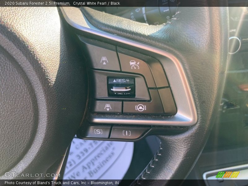 Crystal White Pearl / Black 2020 Subaru Forester 2.5i Premium