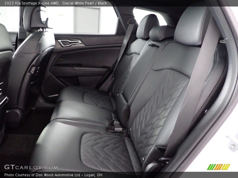 Glacial White Pearl / Black 2023 Kia Sportage X-Line AWD