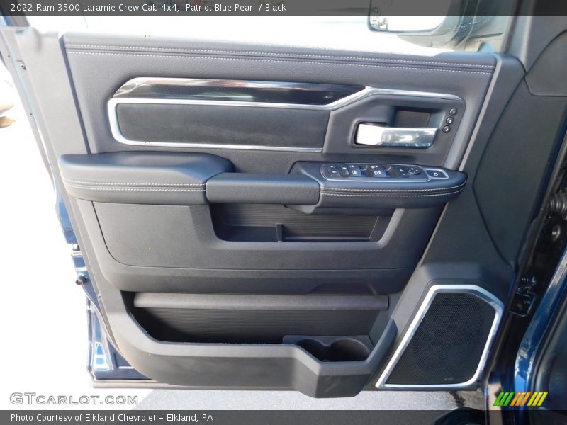 Patriot Blue Pearl / Black 2022 Ram 3500 Laramie Crew Cab 4x4