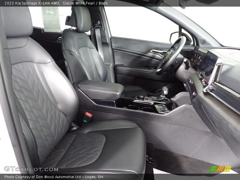 Glacial White Pearl / Black 2023 Kia Sportage X-Line AWD