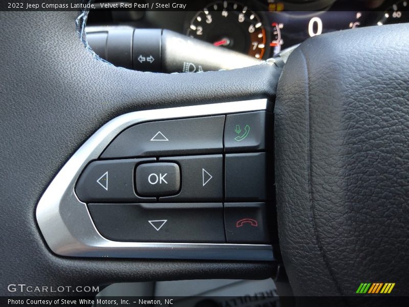  2022 Compass Latitude Steering Wheel