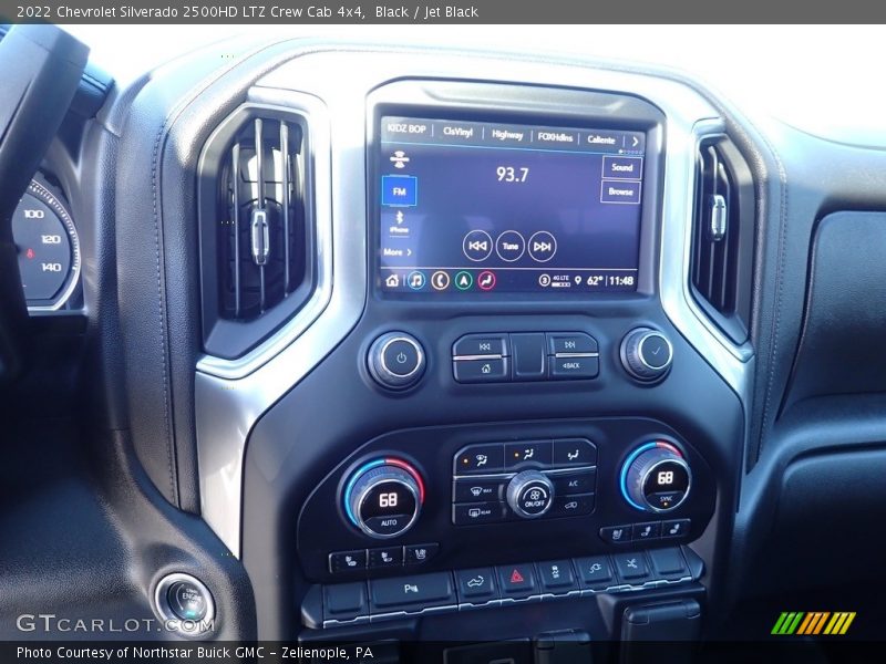 Black / Jet Black 2022 Chevrolet Silverado 2500HD LTZ Crew Cab 4x4