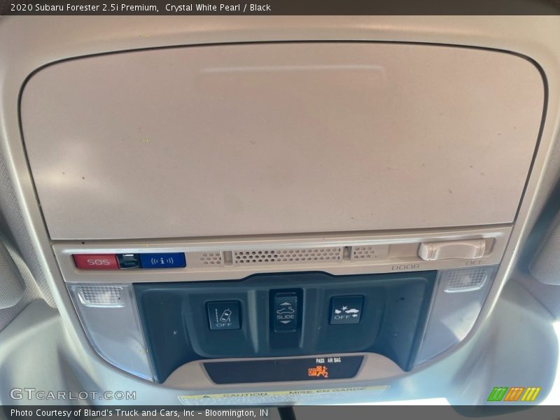 Crystal White Pearl / Black 2020 Subaru Forester 2.5i Premium