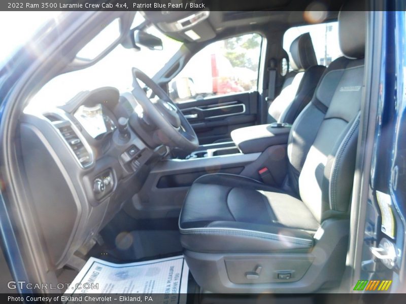  2022 3500 Laramie Crew Cab 4x4 Black Interior