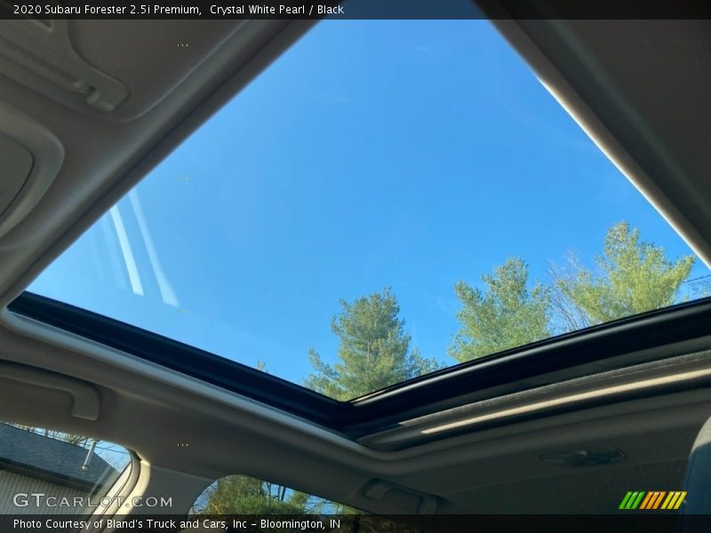 Crystal White Pearl / Black 2020 Subaru Forester 2.5i Premium