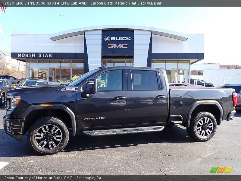 Carbon Black Metallic / Jet Black/Kalahari 2020 GMC Sierra 3500HD AT4 Crew Cab 4WD