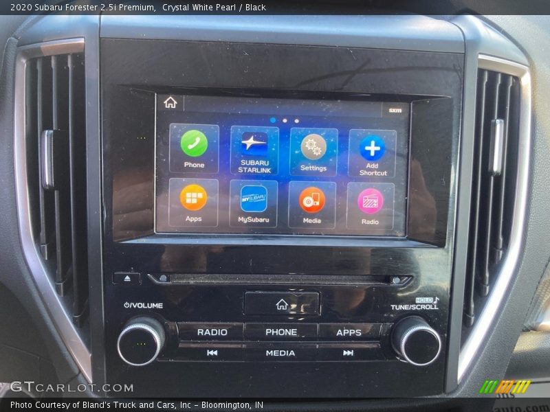 Crystal White Pearl / Black 2020 Subaru Forester 2.5i Premium