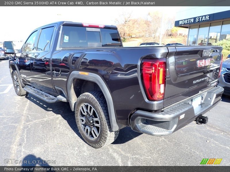 Carbon Black Metallic / Jet Black/Kalahari 2020 GMC Sierra 3500HD AT4 Crew Cab 4WD
