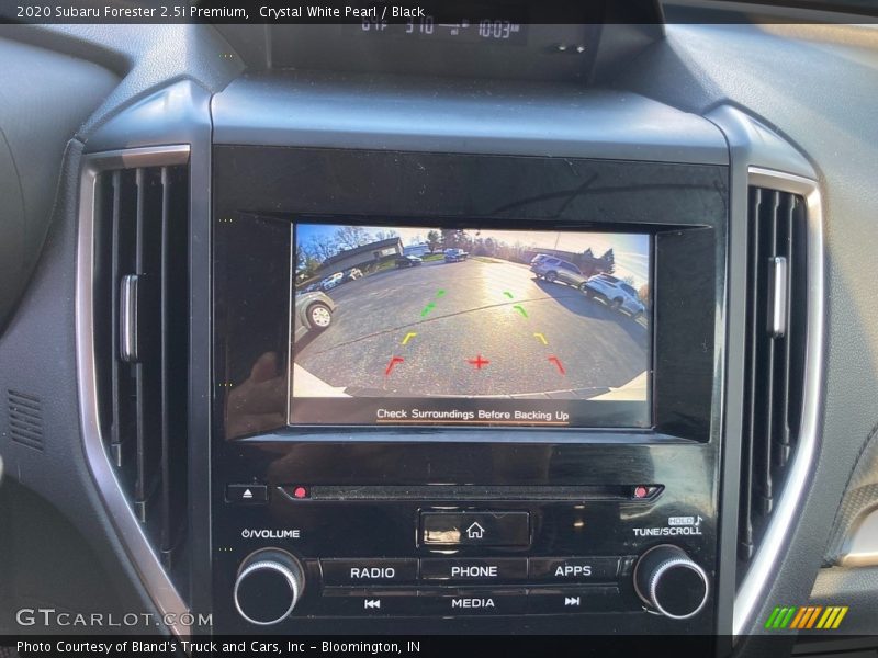 Crystal White Pearl / Black 2020 Subaru Forester 2.5i Premium