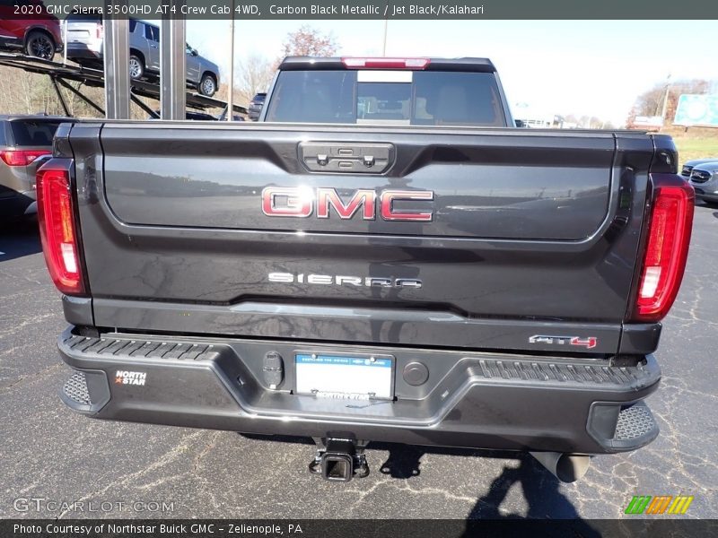 Carbon Black Metallic / Jet Black/Kalahari 2020 GMC Sierra 3500HD AT4 Crew Cab 4WD