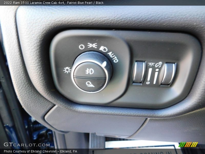 Patriot Blue Pearl / Black 2022 Ram 3500 Laramie Crew Cab 4x4