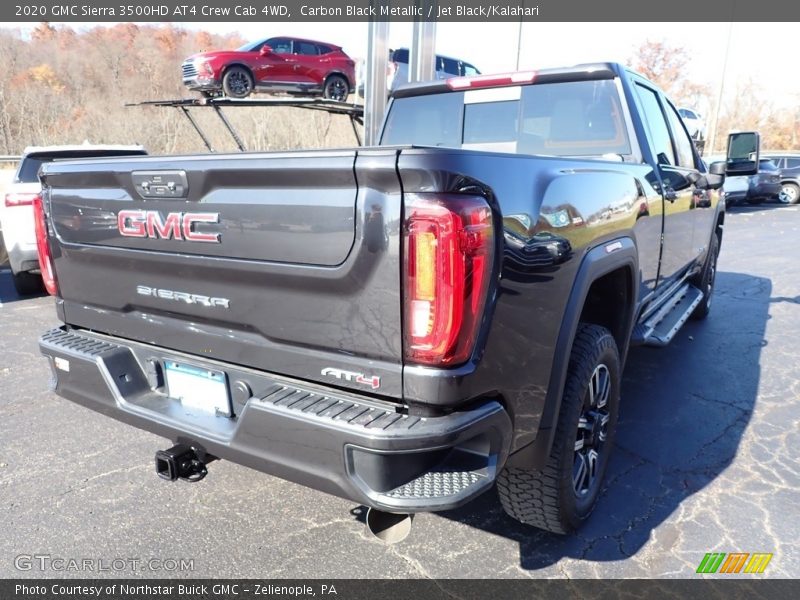 Carbon Black Metallic / Jet Black/Kalahari 2020 GMC Sierra 3500HD AT4 Crew Cab 4WD