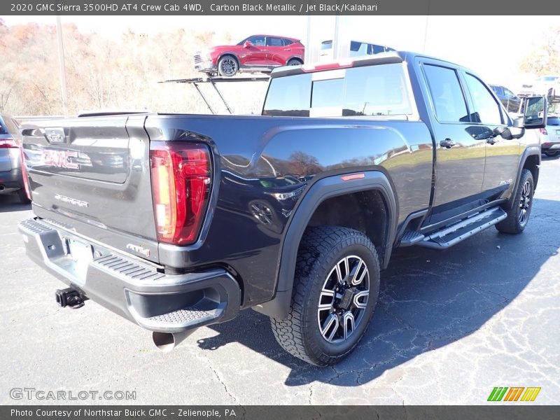 Carbon Black Metallic / Jet Black/Kalahari 2020 GMC Sierra 3500HD AT4 Crew Cab 4WD