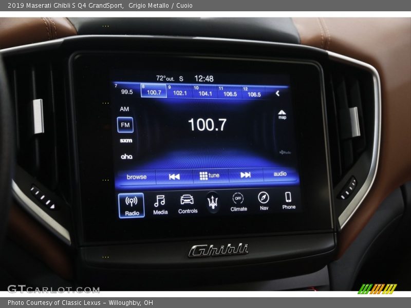 Controls of 2019 Ghibli S Q4 GrandSport