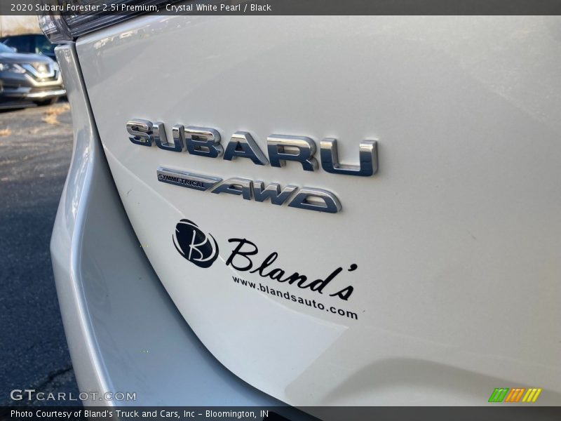 Crystal White Pearl / Black 2020 Subaru Forester 2.5i Premium