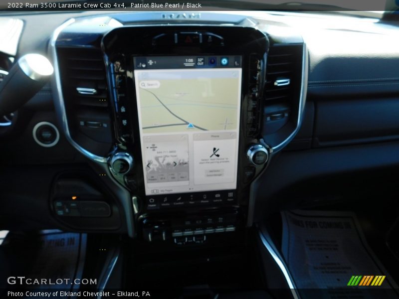 Patriot Blue Pearl / Black 2022 Ram 3500 Laramie Crew Cab 4x4