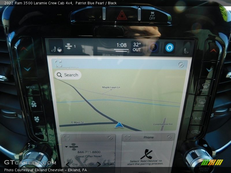 Patriot Blue Pearl / Black 2022 Ram 3500 Laramie Crew Cab 4x4