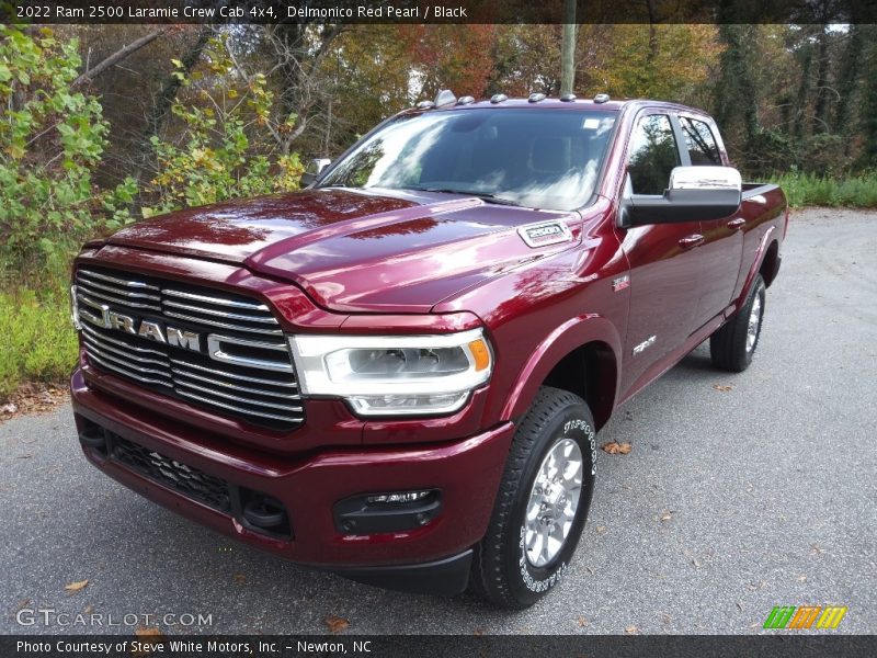 Delmonico Red Pearl / Black 2022 Ram 2500 Laramie Crew Cab 4x4