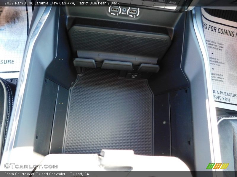 Patriot Blue Pearl / Black 2022 Ram 3500 Laramie Crew Cab 4x4