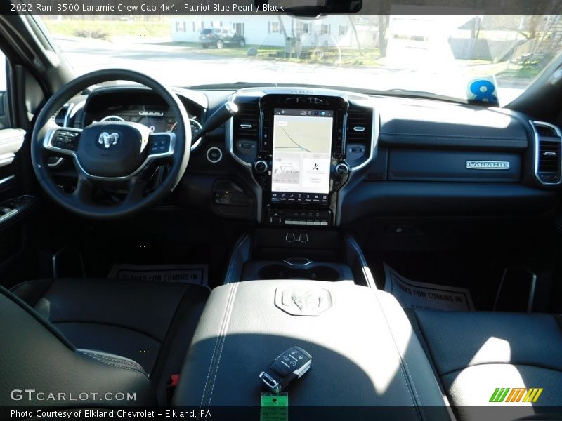 Patriot Blue Pearl / Black 2022 Ram 3500 Laramie Crew Cab 4x4