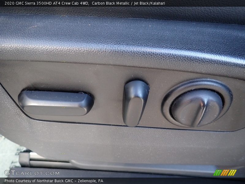 Carbon Black Metallic / Jet Black/Kalahari 2020 GMC Sierra 3500HD AT4 Crew Cab 4WD