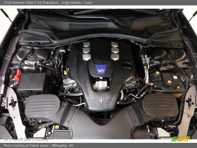  2019 Ghibli S Q4 GrandSport Engine - 3.0 Liter Twin-Turbocharged DOHC 24-Valve VVT V6