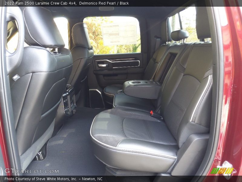 Rear Seat of 2022 2500 Laramie Crew Cab 4x4