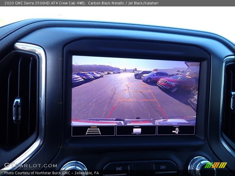 Carbon Black Metallic / Jet Black/Kalahari 2020 GMC Sierra 3500HD AT4 Crew Cab 4WD