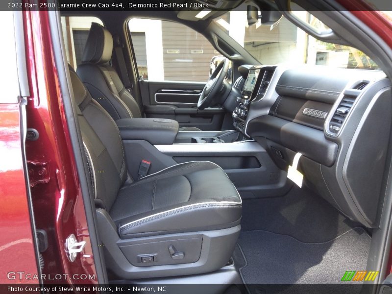 Front Seat of 2022 2500 Laramie Crew Cab 4x4