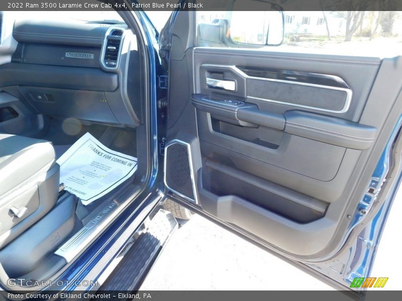 Patriot Blue Pearl / Black 2022 Ram 3500 Laramie Crew Cab 4x4