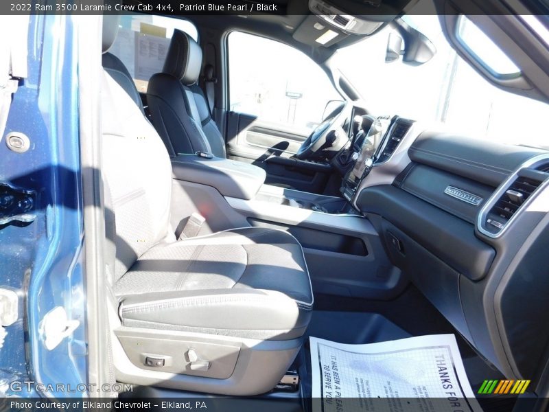 Patriot Blue Pearl / Black 2022 Ram 3500 Laramie Crew Cab 4x4