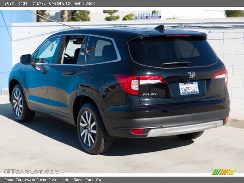 Crystal Black Pearl / Black 2020 Honda Pilot EX-L