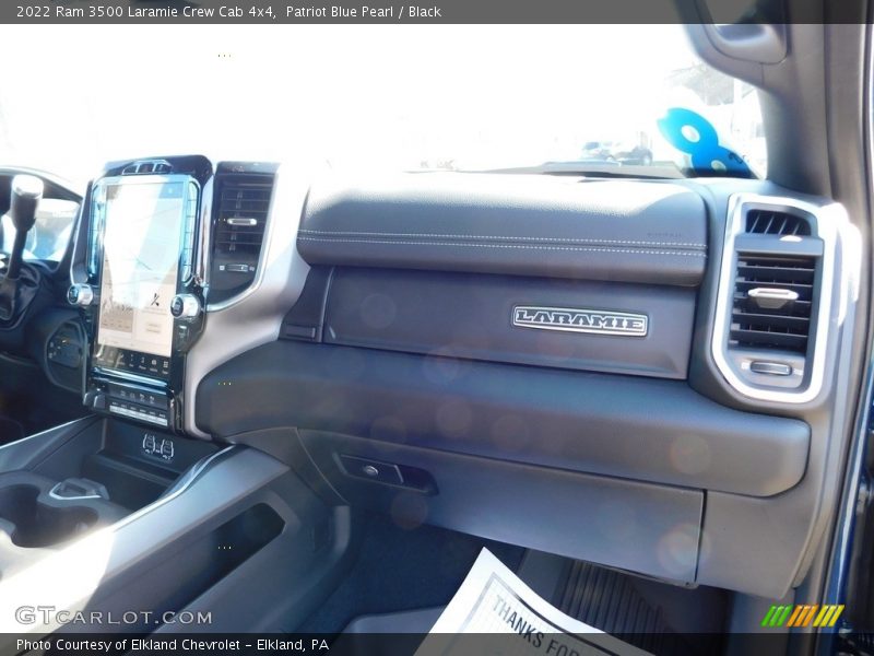 Patriot Blue Pearl / Black 2022 Ram 3500 Laramie Crew Cab 4x4