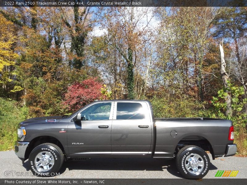 Granite Crystal Metallic / Black 2022 Ram 2500 Tradesman Crew Cab 4x4