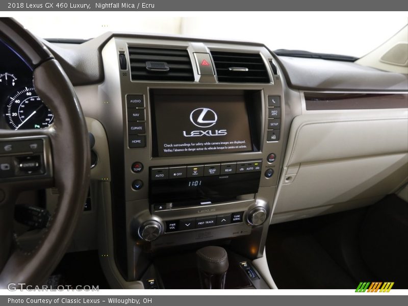 Controls of 2018 GX 460 Luxury